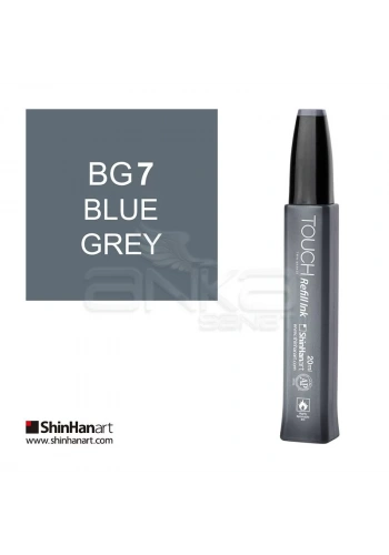 Touch Twin Marker Refill İnk 20ml BG7 Blue Grey