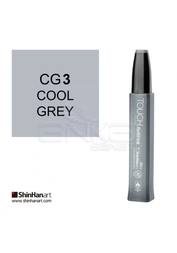 Touch Twin Marker Refill İnk 20ml CG3 Cool Grey