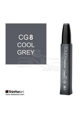 Touch Twin Marker Refill İnk 20ml CG8 Cool Grey