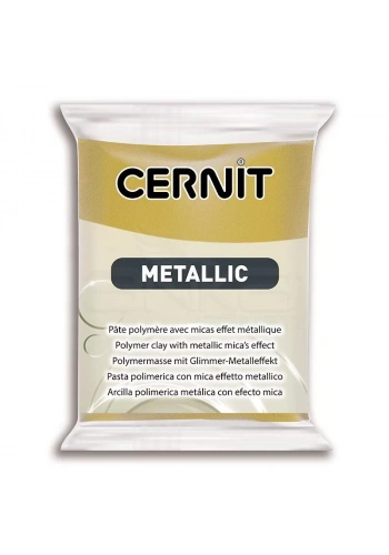Cernit Metallic Polimer Kil 56g 053 Rich Gold
