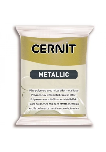 Cernit Metallic Polimer Kil 56g 055 Antique Gold