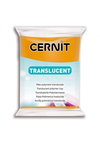 Cernit Translucent (Transparan) Polimer Kil 56g 752 Orange