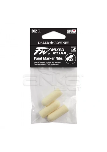 Daler Rowney FW Mixed Media Yedek Uç 302 3-6mm (L) 3lü