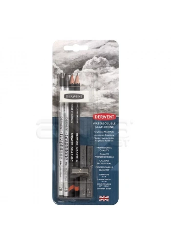 Derwent Watersoluble Graphitone Set 0700662