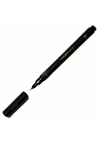 Uni Pin Extra Fine Brush Fırça Uçlu Kalem Siyah