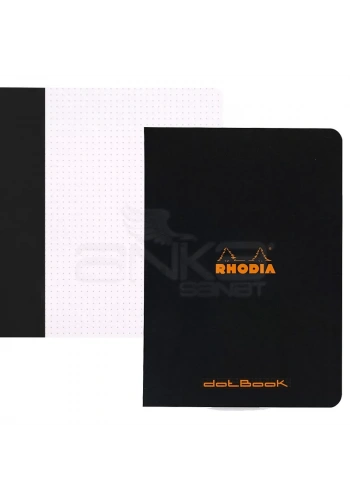 Rhodia Basic Siyah Kapak Defter 80g 48 Yaprak 210x297mm