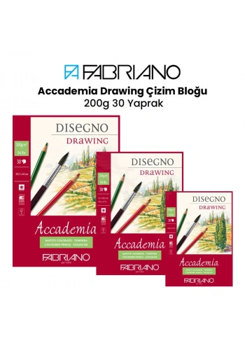 Fabriano Accademia Drawing Çizim Bloğu 200g 30 Yaprak