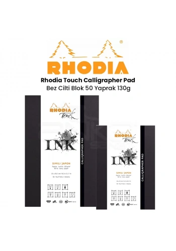 Rhodia Touch Calligrapher Pad Bez Cilti Blok 50 Yaprak 130g