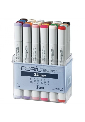 Copic Sketch Marker 24lü Set