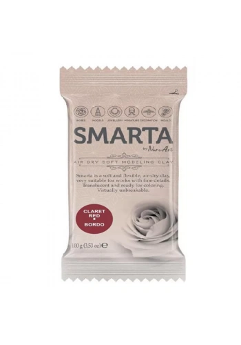 Smarta Hava ile Kuruyan Modelleme Hamuru 100g Bordo