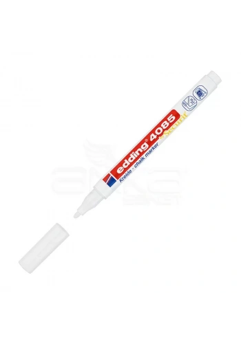Edding 4085 Likit Tebeşir Kalemi 1-2mm 049 Beyaz