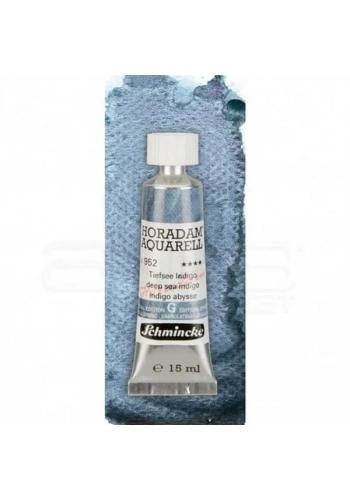 Schmincke Horadam Aquarell Tube 15ml Super Granulation 952 Deep Sea Indigo