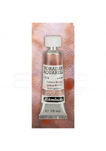 Schmincke Horadam Aquarell Tube 15ml Super Granulation 974 Galaxy Brown
