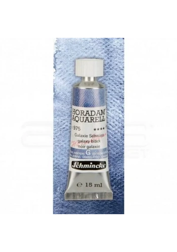 Schmincke Horadam Aquarell Tube 15ml Super Granulation 975 Galaxy Black