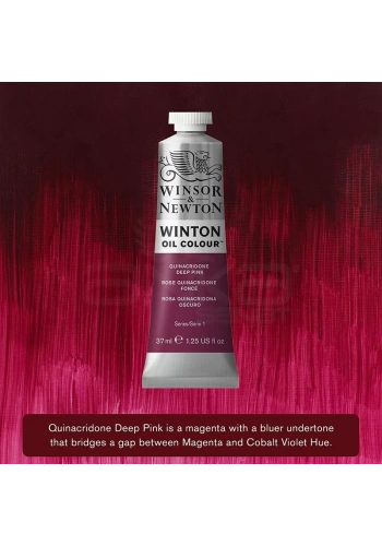 Winsor & Newton Winton Yağlı Boya 37ml 250 Quinacridone Deep Pink
