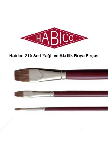 Habico 210 Seri Yağlı ve Akrilik Boya Fırçası
