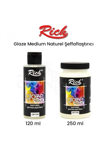 Rich Glaze Medium Naturel Şeffaflaştırıcı