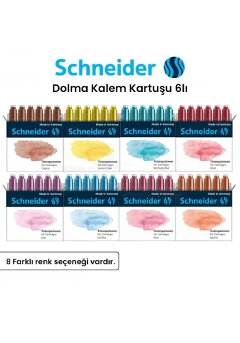 Schneider Dolma Kalem Kartuşu 6lı