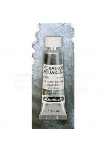 Schmincke Horadam Aquarell Tube 15ml Super Granulation 965 Glacier Black