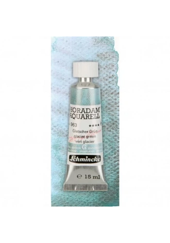 Schmincke Horadam Aquarell Tube 15ml Super Granulation 963 Glacier Green