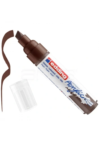 Edding 5000 Akrilik Marker Kalem 5-10mm Kesik Uç 907 Çikolata Kahvesi