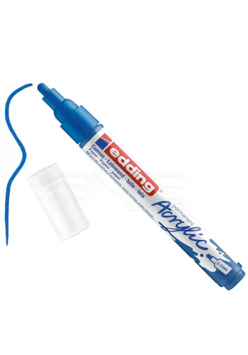 Edding 5100 Akrilik Marker Kalem 2-3mm Yuvarlak Uç 903 Anzer Mavi