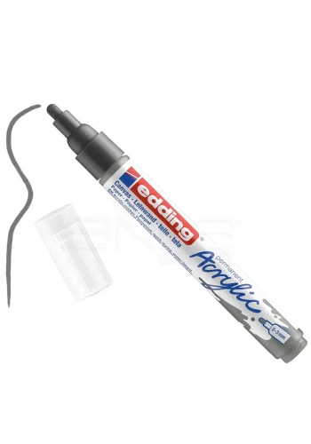 Edding 5100 Akrilik Marker Kalem 2-3mm Yuvarlak Uç 926 Antrasit