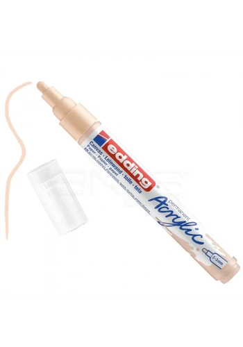 Edding 5100 Akrilik Marker Kalem 2-3mm Yuvarlak Uç 255 Bej