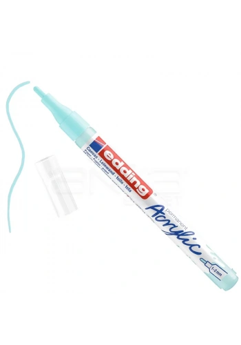Edding 5300 Akrilik Marker Kalem 1-2mm Yuvarlak Uç 916 Pastel Mavi