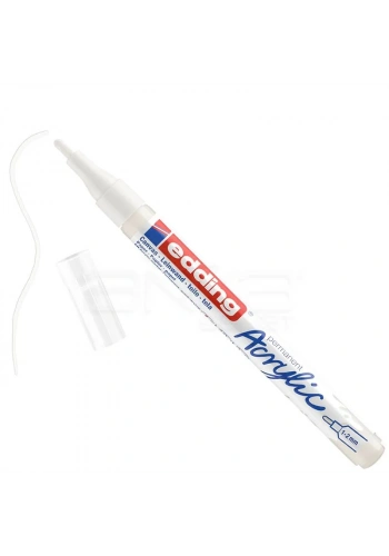 Edding 5300 Akrilik Marker Kalem 1-2mm Yuvarlak Uç 922 Trafik Beyaz