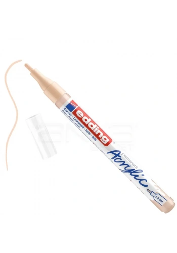 Edding 5300 Akrilik Marker Kalem 1-2mm Yuvarlak Uç 255 Bej