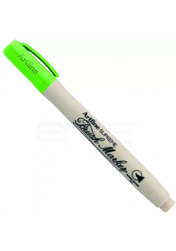 Artline Supreme Brush Marker Fırça Uçlu Kalem Yellow Green