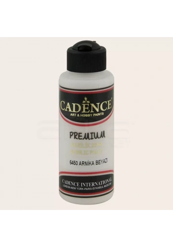 Cadence Premium Akrilik Boya 120ml 6450 Arnika Beyaz