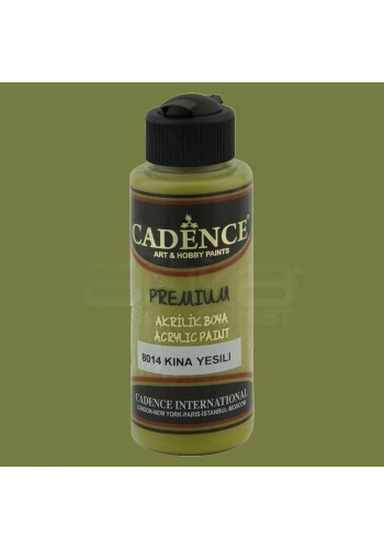 Cadence Premium Akrilik Boya 120ml 8014 Kına Yeşili