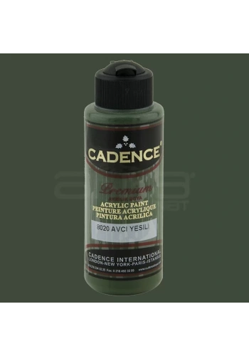 Cadence Premium Akrilik Boya 120ml 8020 Avcı Yeşili