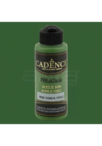 Cadence Premium Akrilik Boya 120ml 8026 Yonca Yeşili