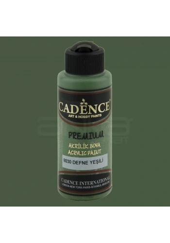 Cadence Premium Akrilik Boya 120ml 8030 Defne Yeşili