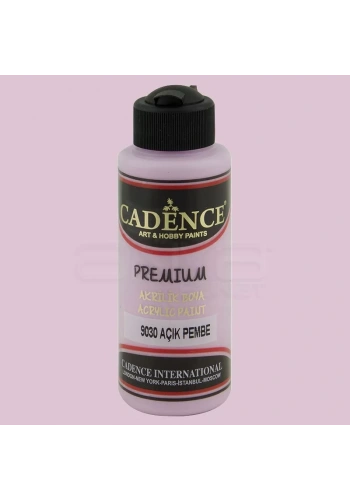 Cadence Premium Akrilik Boya 120ml 9030 Açık Pembe
