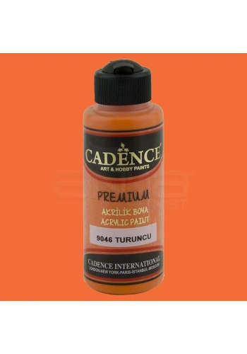 Cadence Premium Akrilik Boya 120ml 9046 Turuncu