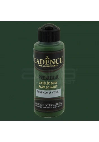 Cadence Premium Akrilik Boya 120ml 9052 Koyu Yeşil