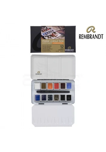 Rembrandt Sulu Boya Seti 12 Renk + Fırça Cityscape Selection