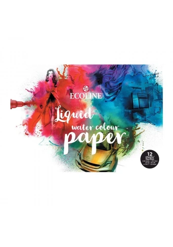 Talens Ecoline Liquid Water Colour Paper A3 290g 12 Yaprak