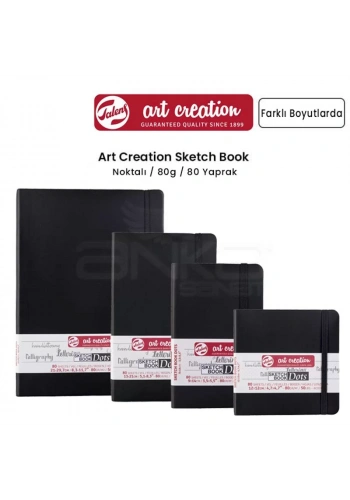 Talens Art Creation Dot Sketch Book Nokta İzli Çizim Defteri Dikey 80 Yaprak 80g