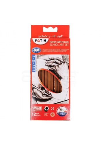 Fatih Teknik Çizim Kalemi Okul Seti 12li