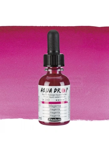 Schmincke Aqua Drop Sıvı Sulu Boya 30ml 380 Magenta