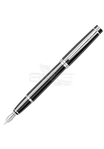 Scrikss 38 Dolma Kalem Siyah Krom