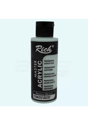 Rich Master Akrilik Boya 120ml 194 Buz Beyazı