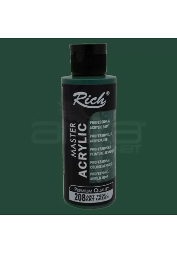 Rich Master Akrilik Boya 120ml 208 Art Yeşili