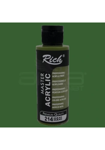 Rich Master Akrilik Boya 120ml 214 Haki