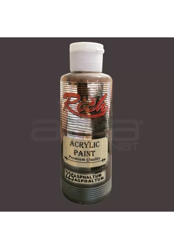 Rich Master Akrilik Boya 120ml 225 Asphalthum
